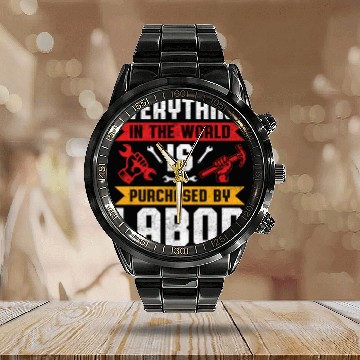 Discover Make a Statement this Labor Day Discover Unique Calendar Steel Band Watch