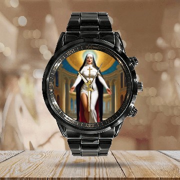 Discover Holy Ghost Calendar Steel Band Watch
