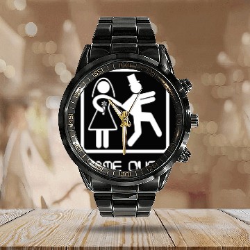 Discover Game Over Video Gamer Bachelor Wedding Groom Calendar Steel Band Watch
