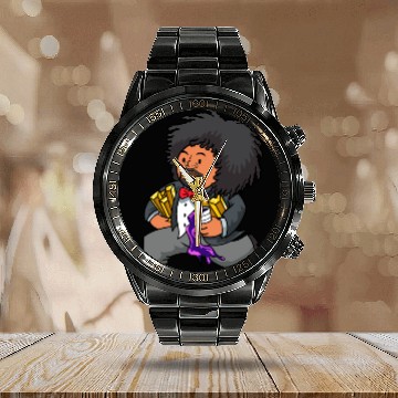 Discover Rich Man Running Calendar Steel Band Watch