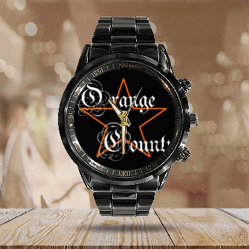 Discover The Orange County California Collection Calendar Steel Band Watch