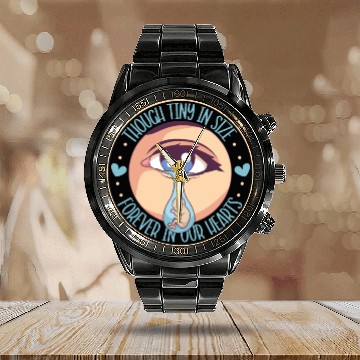 Discover Infant Loss Miscarriage Awareness Pregnancy Loss Calendar Steel Band Watch