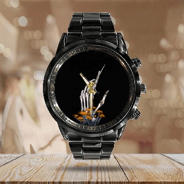 Discover HALLOWEEN Calendar Steel Band Watch