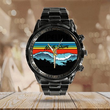 Discover Pipeline North Shore Calendar Steel Band Watch
