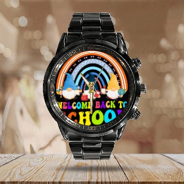 Discover Welcome Back to School Calendar Steel Band Watch