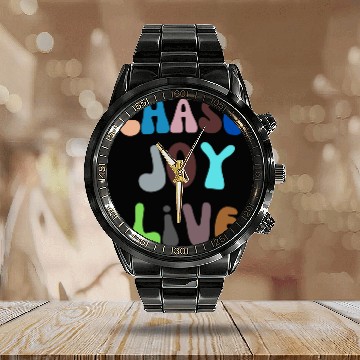 Discover Chase Joy Live - Let Happiness Blossom with Every Calendar Steel Band Watch