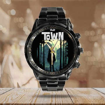 Discover Wilderness Wonders | Embrace the Adventure Calendar Steel Band Watch
