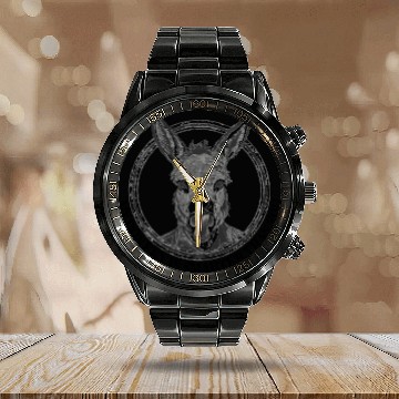 Discover Funny Donkey Lover Slogan Calendar Steel Band Watch