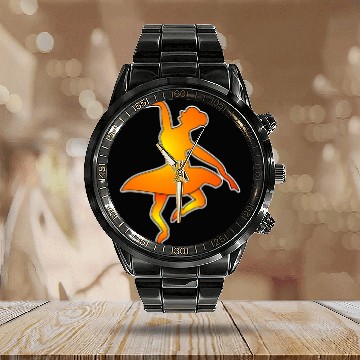 Discover New best design belly dance Calendar Steel Band Watch amazing unique