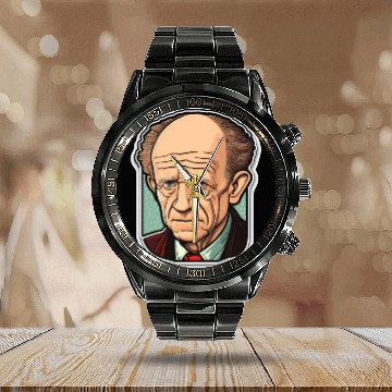 Discover Heisenberg Physicist Calendar Steel Band Watch