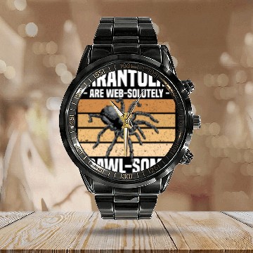 Discover Tarantula spider | Pets Tarantulas gifts Calendar Steel Band Watch