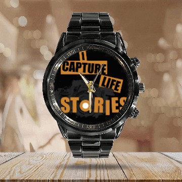 Discover I CAPTURE LIFE STORIES Photography For Photographe Calendar Steel Band Watch