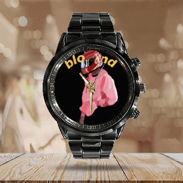 Discover Blond Frank Ocean Calendar Steel Band Watch