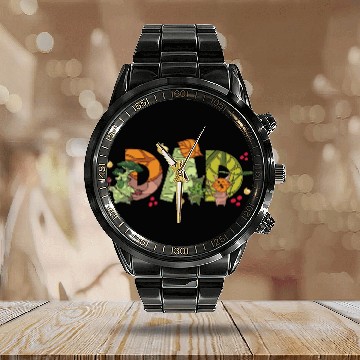 Discover Zelda Dad Father Day Korok Zelda Plant Calendar Steel Band Watch