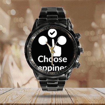 Discover Keep it simple 10 Calendar Steel Band Watch