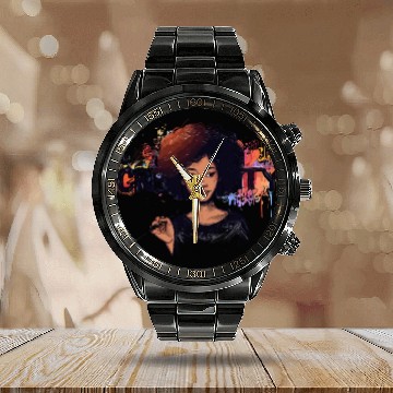 Discover Creative Artist Portrait Calendar Steel Band Watch