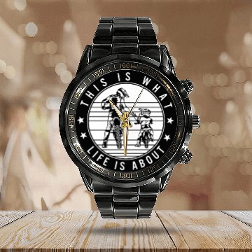 Discover Motocross Calendar Steel Band Watch, This IS What Life Is About Calendar Steel Band Watch,