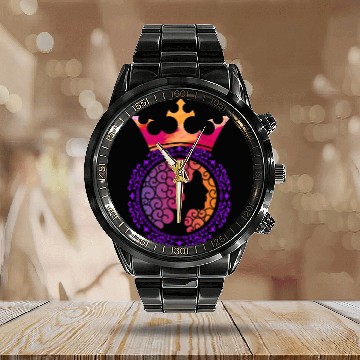 Discover Creative AI design Calendar Steel Band Watch