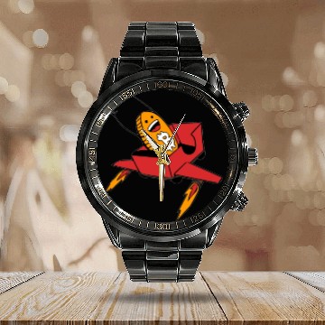 Discover Bitcoin Rollercoaster Calendar Steel Band Watch