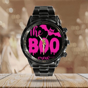 Discover Boo Boo Crew Calendar Steel Band Watch