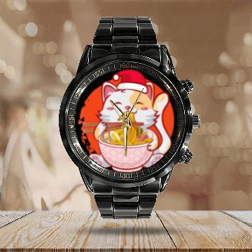 Discover Manga Otaku Chibi Womens Saying Viral Calendar Steel Band Watch