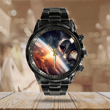 Discover Baumgartner's Space Leap Limited Edition Calendar Steel Band Watch