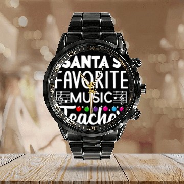 Discover Santa s favorite Music Teacher School Christmas Calendar Steel Band Watch