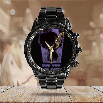Discover Cow Bebop Calendar Steel Band Watch