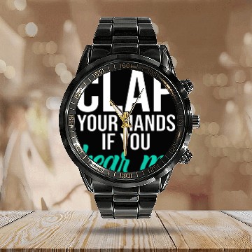 Discover Cute Pre K Elementary Teacher Back To School Calendar Steel Band Watch