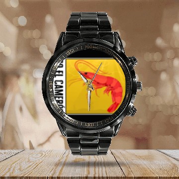 Discover Lottery Calendar Steel Band Watch, El Camaron Calendar Steel Band Watch, Gift For Lottery