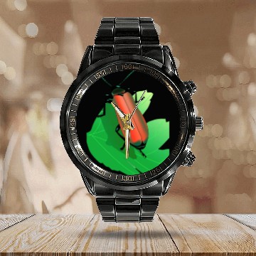 Discover Micro Marvels Calendar Steel Band Watch