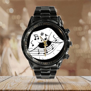Discover Music Kisses Orchestra Member Gift Calendar Steel Band Watch