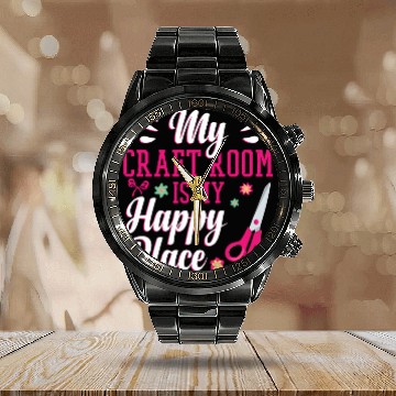 Discover Cardmaker Scrapbooking Cardmaking Kits for Adults Calendar Steel Band Watch