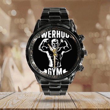 Discover Powerhouse 2021 gym Calendar Steel Band Watch