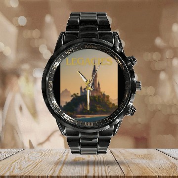 Discover LONELY CASTLE Calendar Steel Band Watch
