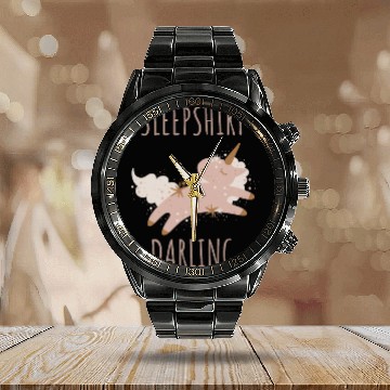 Discover Sleepshirt Unicorn Darling Calendar Steel Band Watch