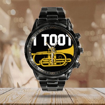 Discover I Toot Funny Mellophone Player Jazz School Band Calendar Steel Band Watch
