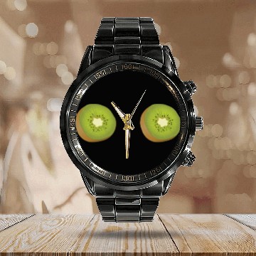 Discover Kiwi Boobs Breasts Bra Funny Women Calendar Steel Band Watch