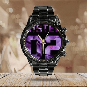 Discover COUPLE FLOWER SISTER 02 Calendar Steel Band Watch