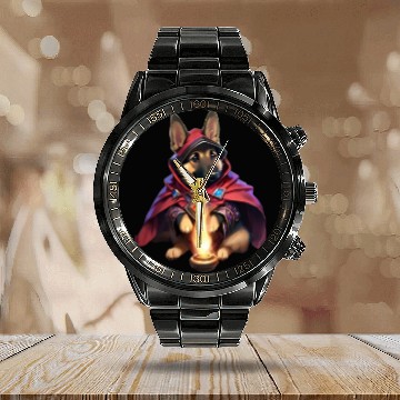 Discover RPG Warlock Calendar Steel Band Watch