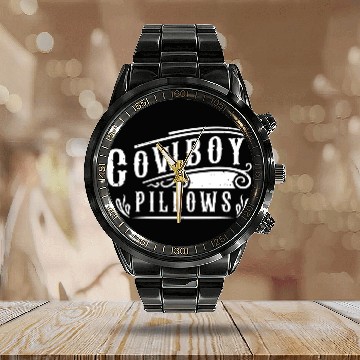 Discover Cowboy Pillows Southern Girl Texas Lady Funny Calendar Steel Band Watch