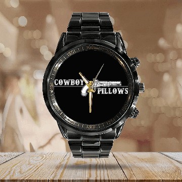 Discover Cowboy Pillows Southern Girl Texas Lady Funny Calendar Steel Band Watch
