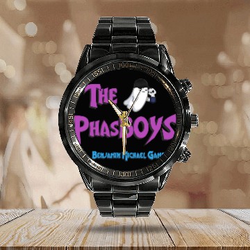 Discover Benjamin Michael Gamer- Ghost - The PhasBOYS Calendar Steel Band Watch