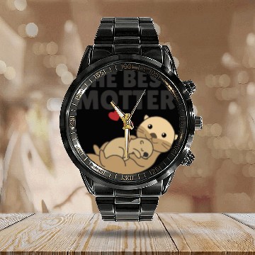 Discover Best Motter Otter Game For Mama Sweet Animals Calendar Steel Band Watch