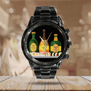 Discover Nurse Calendar Steel Band Watch, Dragon Spicy Tuna California Roll