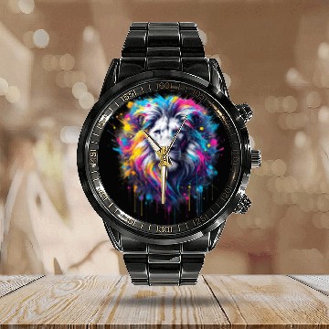 Discover Sovereign Spectrum The Lion s Majesty Calendar Steel Band Watch