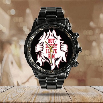 Discover But Daddy I Love Him Hilarious Jokes203 Calendar Steel Band Watch