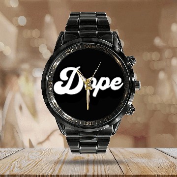 Discover Dope Aesthetic Calendar Steel Band Watch