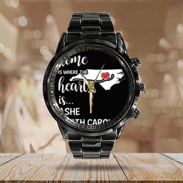 Discover Ashe County North Carolina Is Where My Heart Is Calendar Steel Band Watch