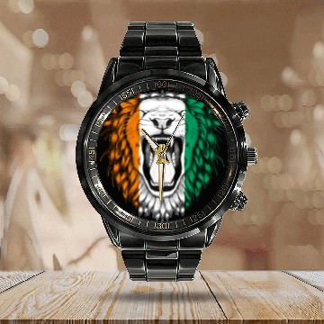 Discover Ivory Coast Calendar Steel Band Watch